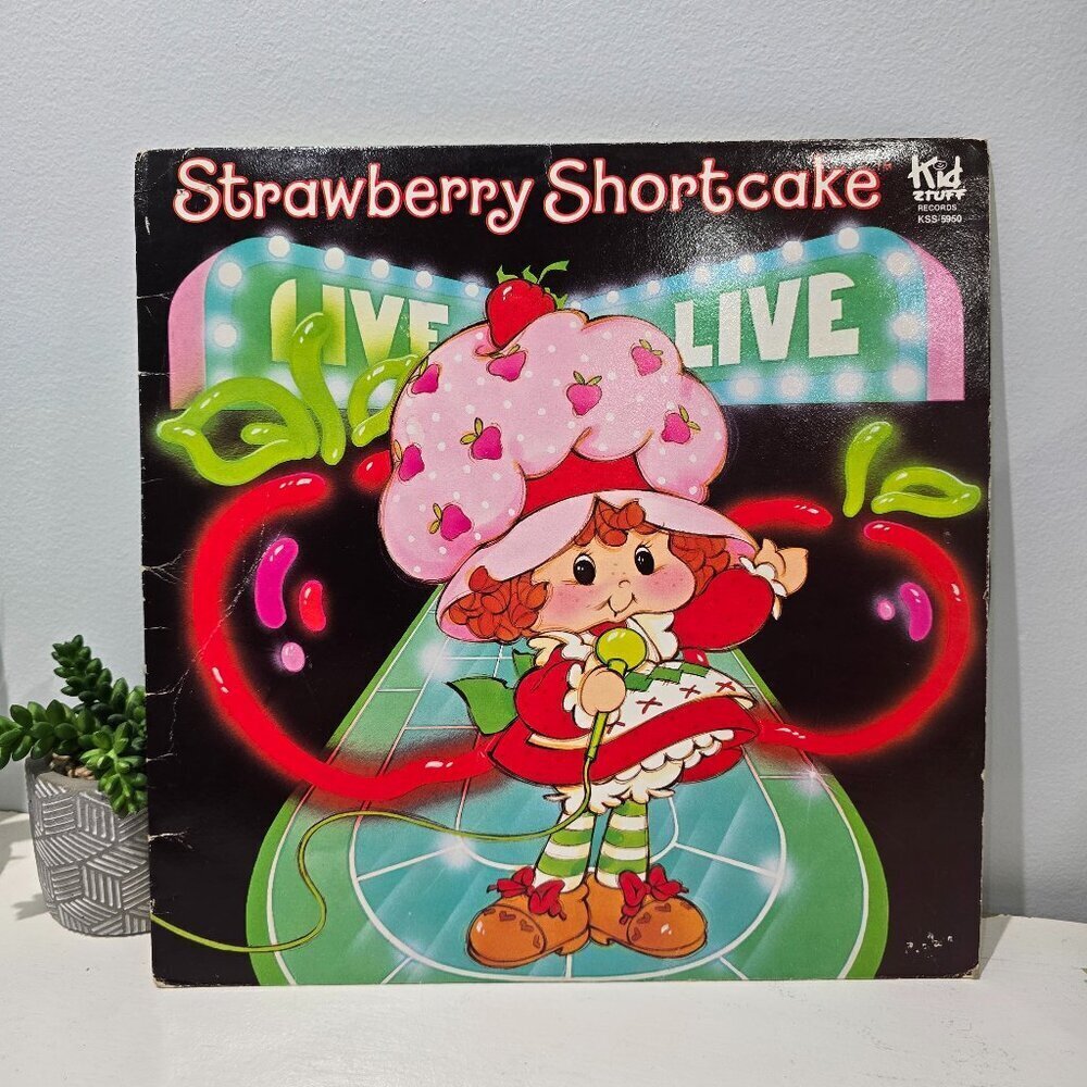 Strawberry Shortcake - Strawberry Shortcake Live, Vinyl Record, 1981​​​